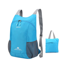 Outdoor  waterproof  shoulders bag foldable sports  bag promotional folding bag for travel hiking riding